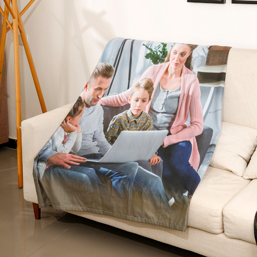 Fleece Blanket - Imprint Now - UK