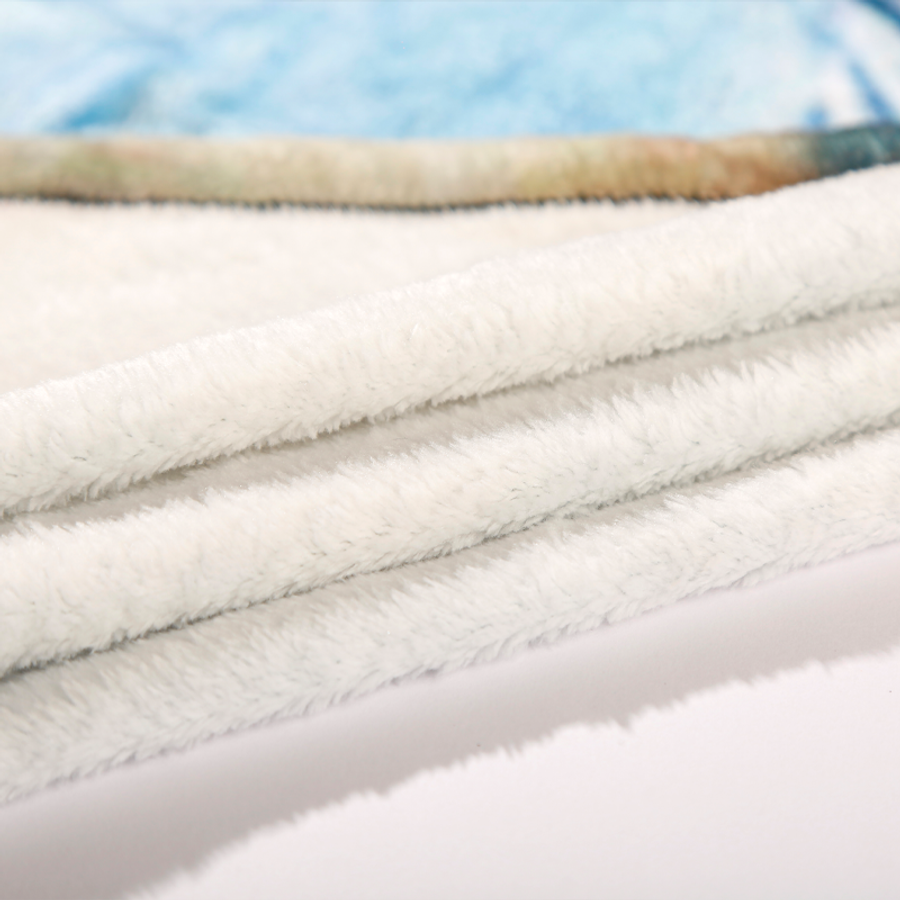 Plush Fleece Blanket - Imprint Now - UK