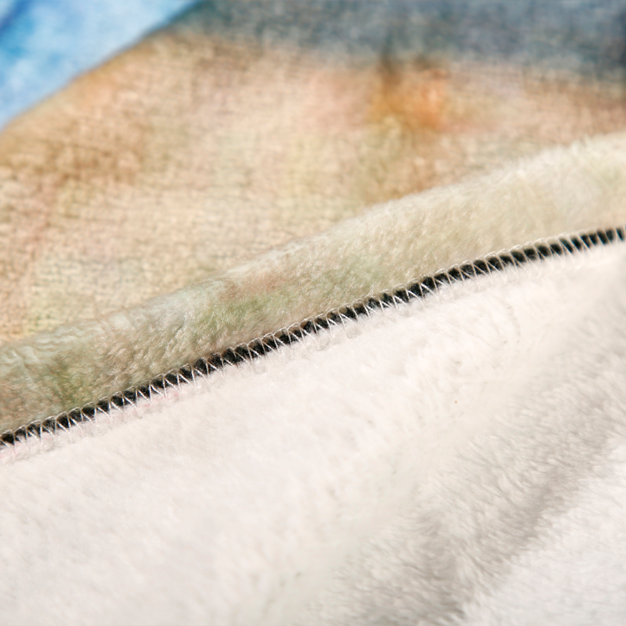 Plush Fleece Blanket - Imprint Now - UK