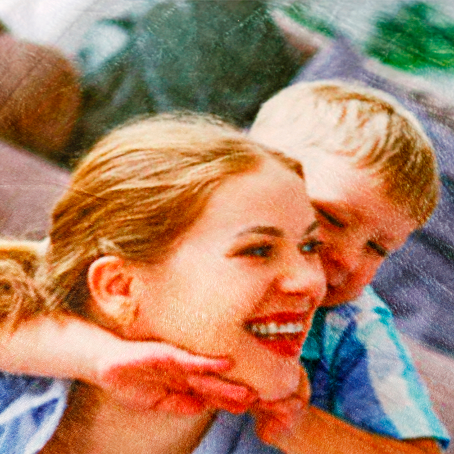 Plush Fleece Blanket - Imprint Now - UK