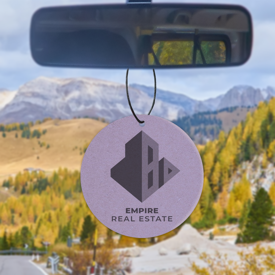 Eco Kraft Paper Air Freshener - Imprint Now - UK