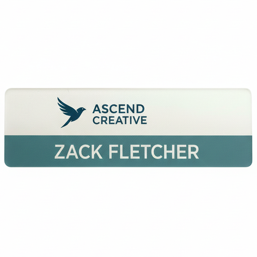 Acrylic Name Badges - Imprint Now - UK