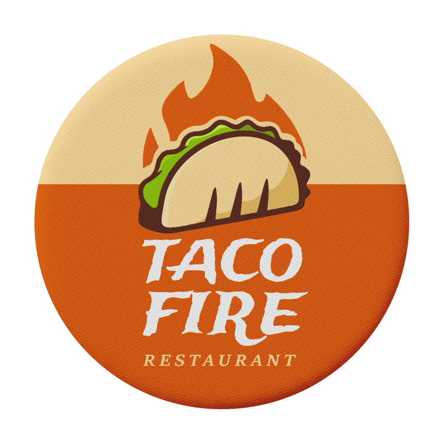 Woven Button Pins - Imprint Now - UK