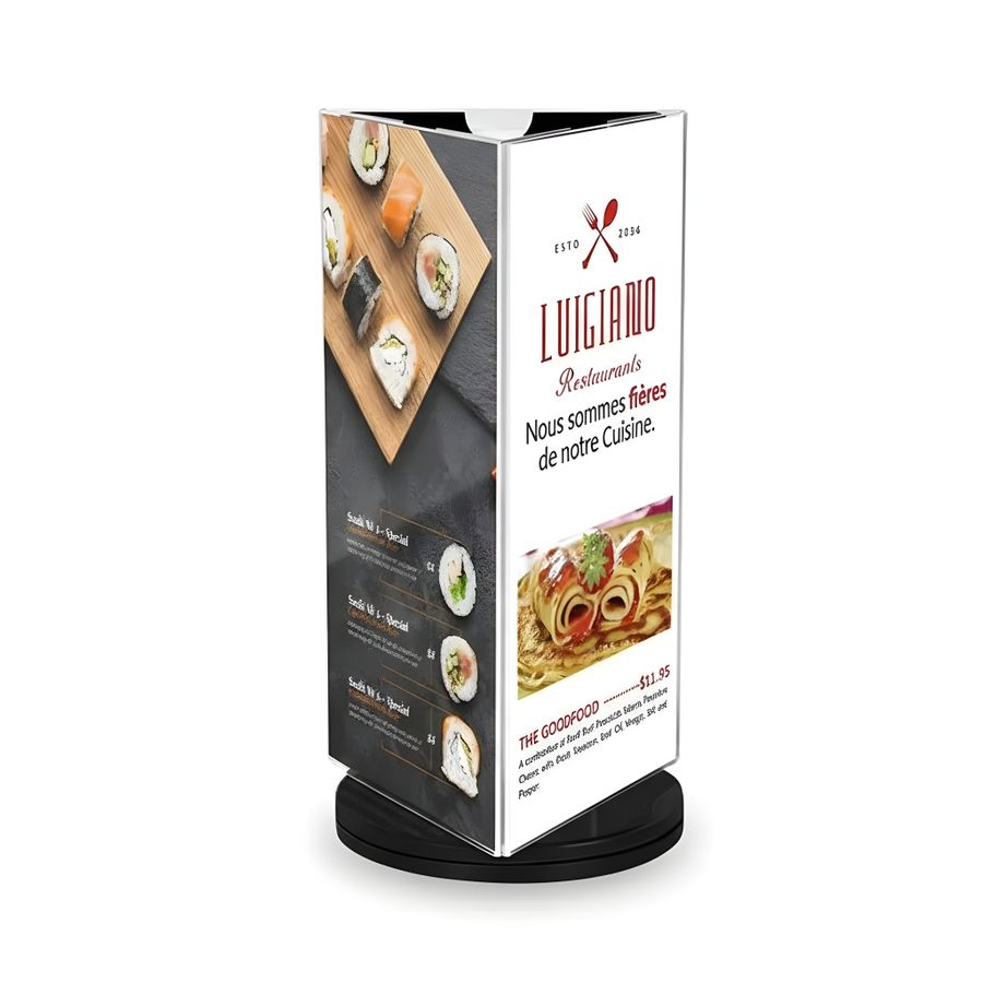Rotating Menus - Imprint Now - UK