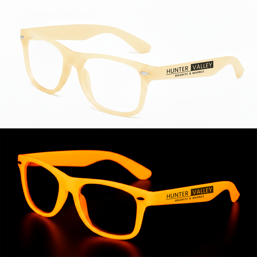 Glow-In-The-Dark Glasses - Imprint Now - UK