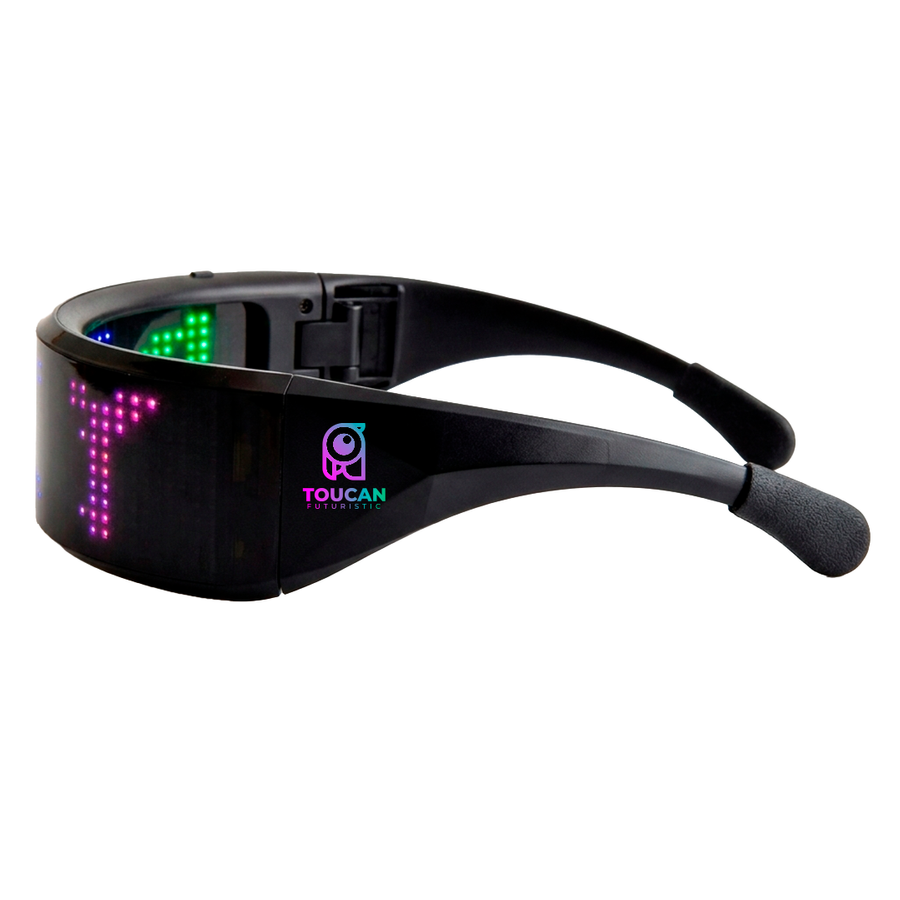 LED Light Up Glasses with Bluetooth - Imprint Now - UK