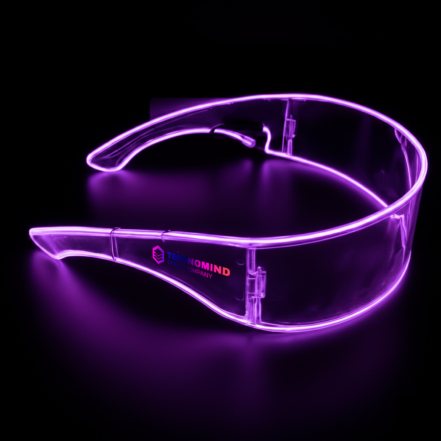 Light Up Cyber Glasses - Imprint Now - UK