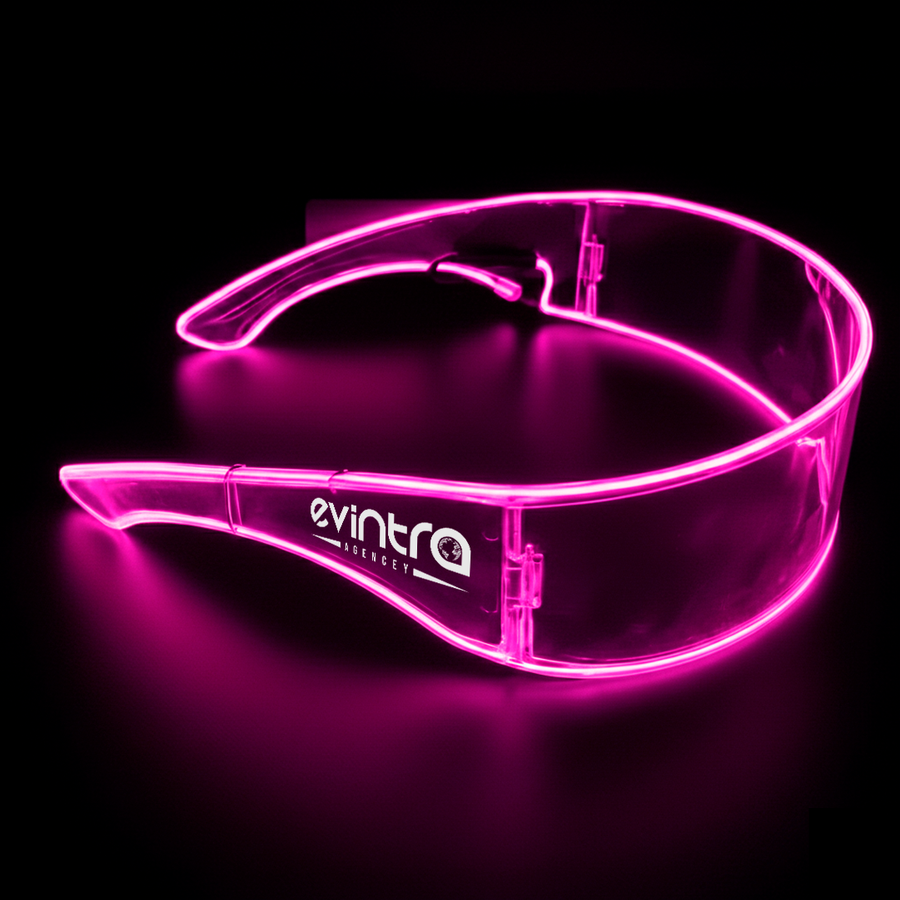 Light Up Cyber Glasses - Imprint Now - UK