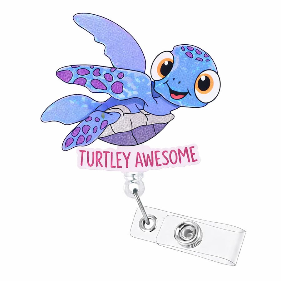 Custom Shape Acrylic Badge Reel - Imprint Now - UK