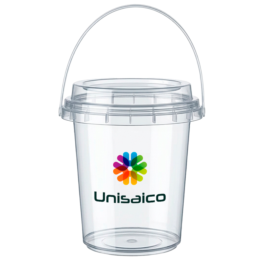 Premium Transparent Drink Buckets - Imprint Now - UK