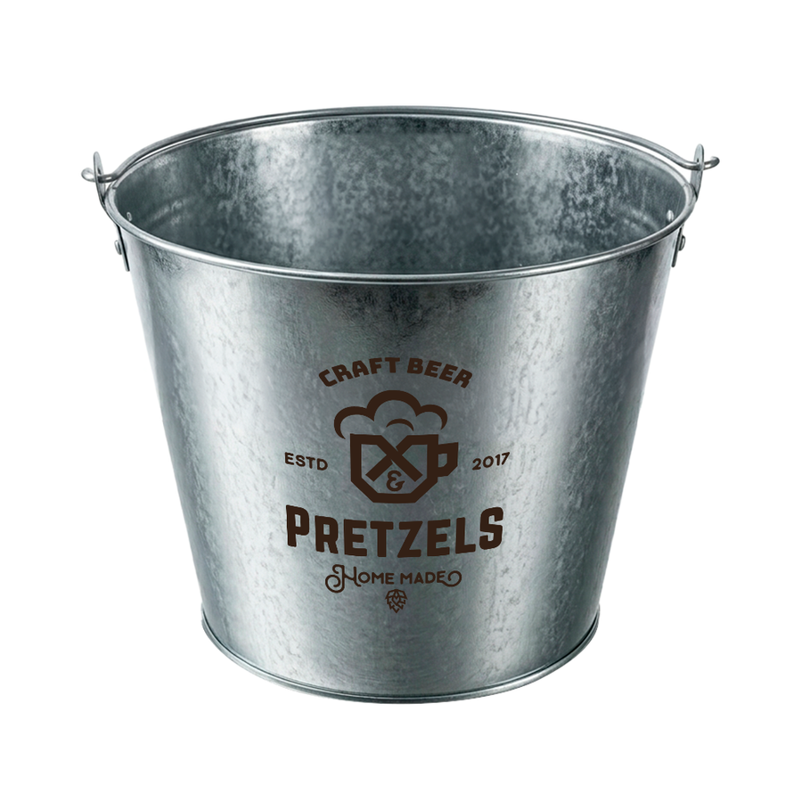 Tinplate Beer Buckets & Opener Combo - Imprint Now - UK