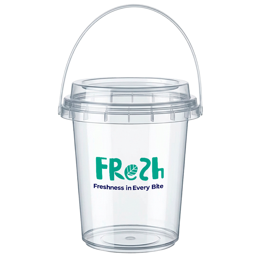 Premium Transparent Drink Buckets - Imprint Now - UK