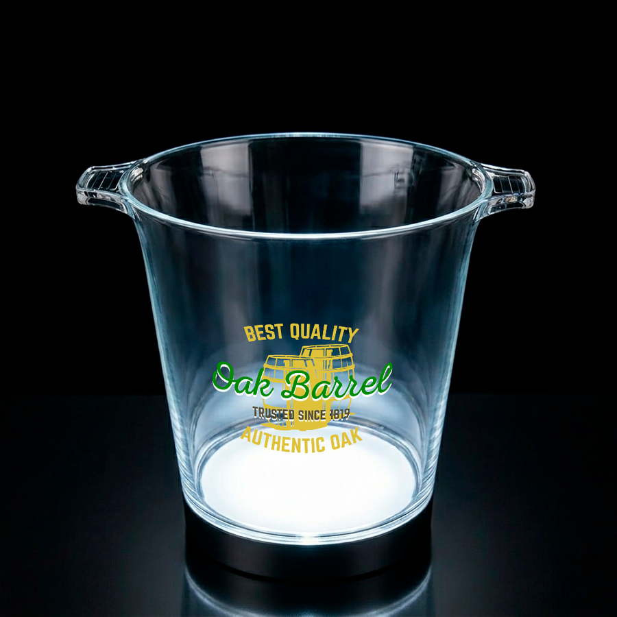 Multi-Colour Light-Up Drink Buckets - Imprint Now - UK