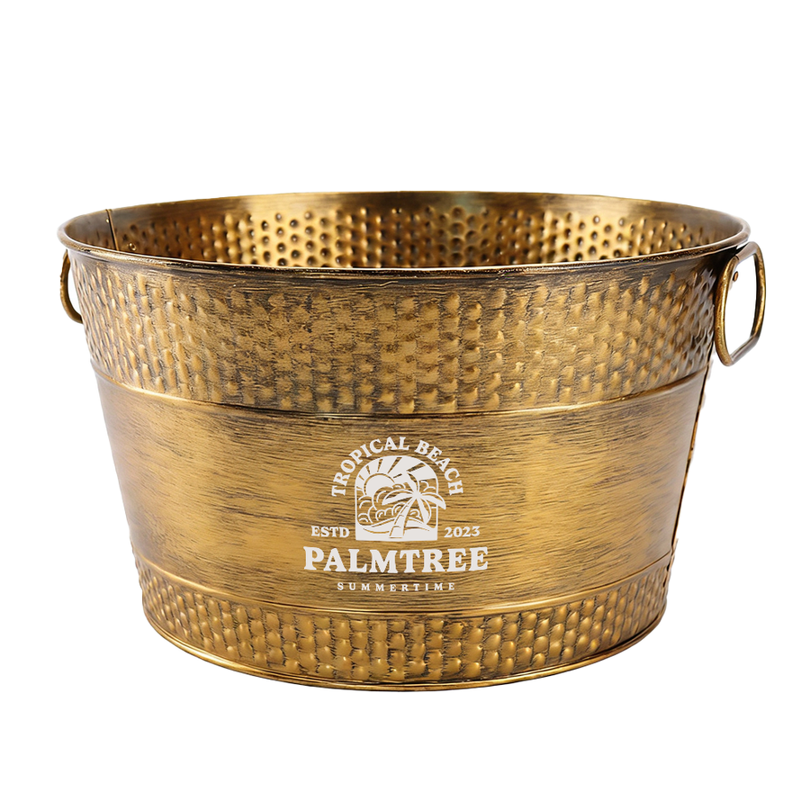 Galvanized Beverage & Ice Buckets - Imprint Now - UK