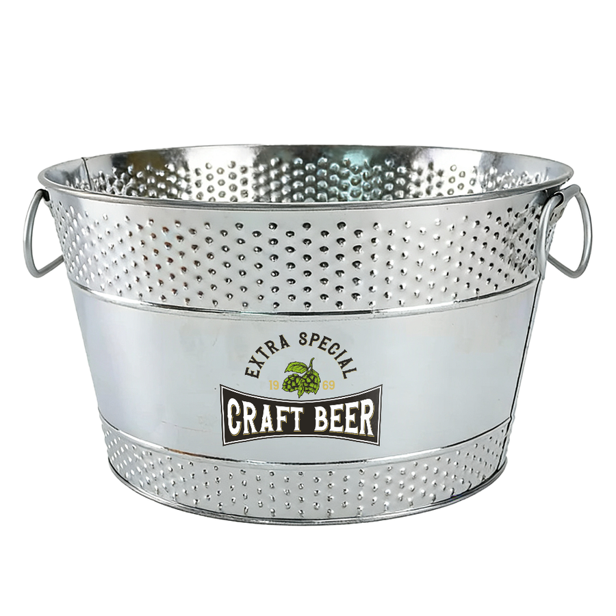 Galvanized Beverage & Ice Buckets - Imprint Now - UK