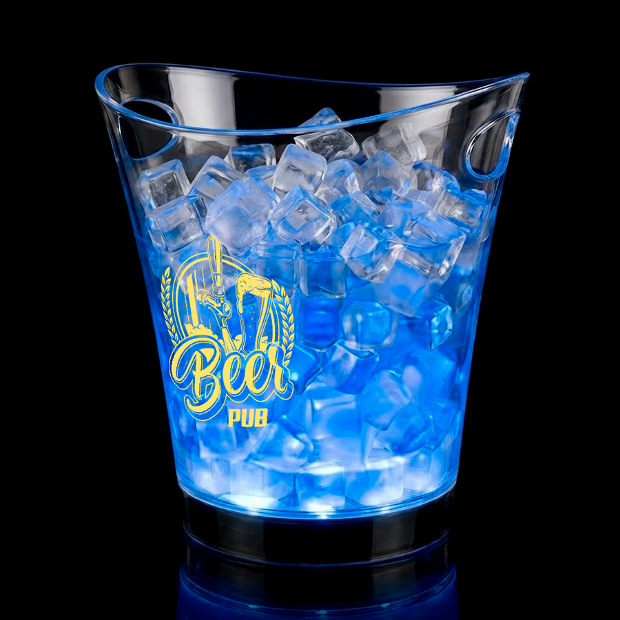 Classic Light-Up Drink Buckets - Imprint Now - UK