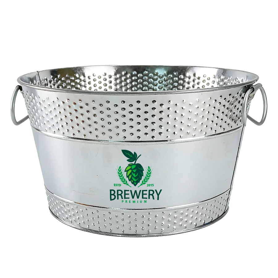 Galvanized Beverage & Ice Buckets - Imprint Now - UK