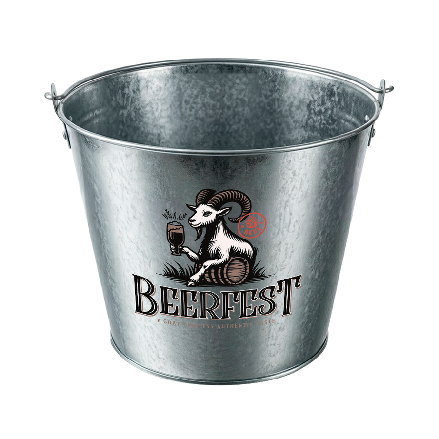 Tinplate Beer Buckets & Opener Combo - Imprint Now - UK