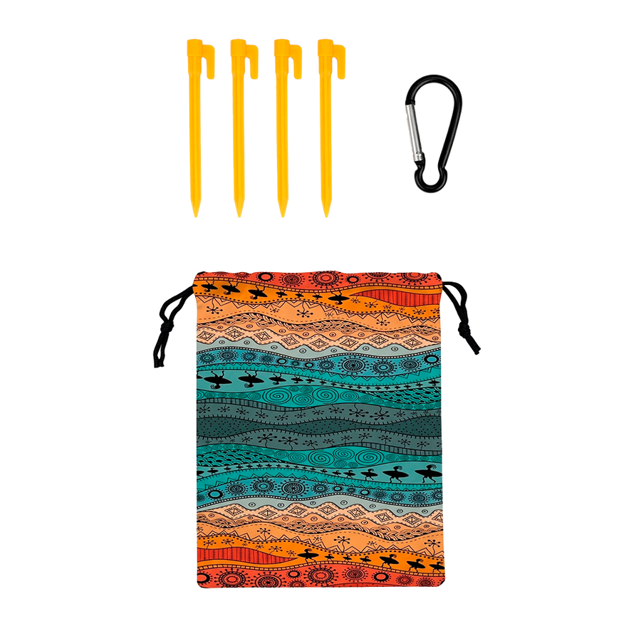 Windproof Beach Mats - Imprint Now - UK