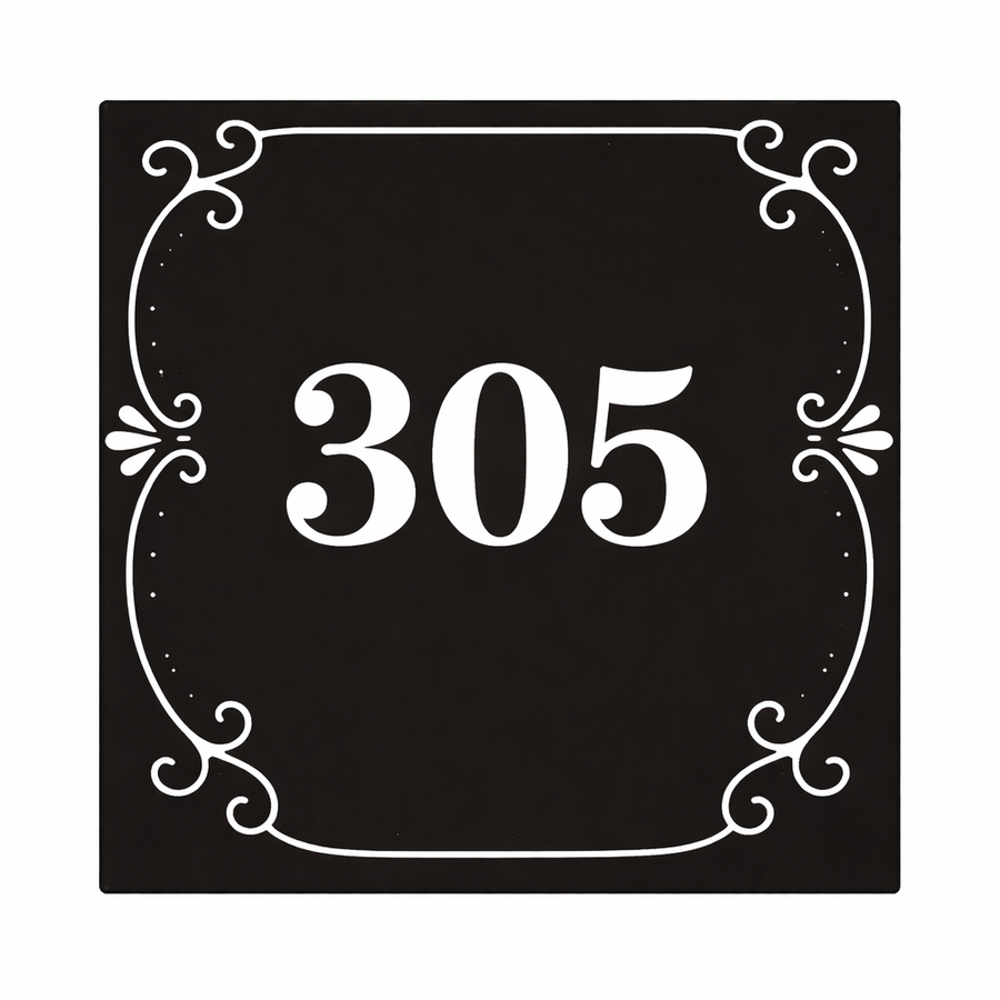 Bespoke Door Number Plates - Imprint Now - UK