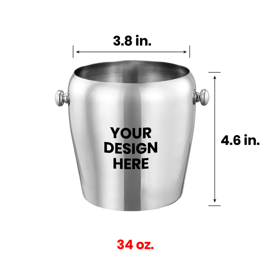 Stainless Steel Champagne Barrels - Imprint Now - UK