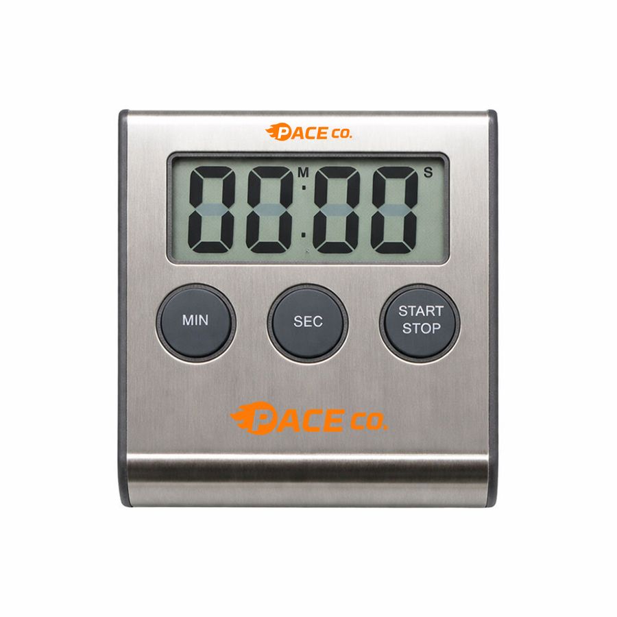 Brushed Steel Timers - Imprint Now - UK
