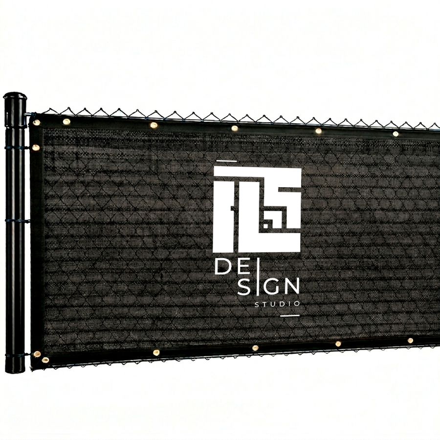 Custom 85% Blockage Fence Screen - Imprint Now - UK