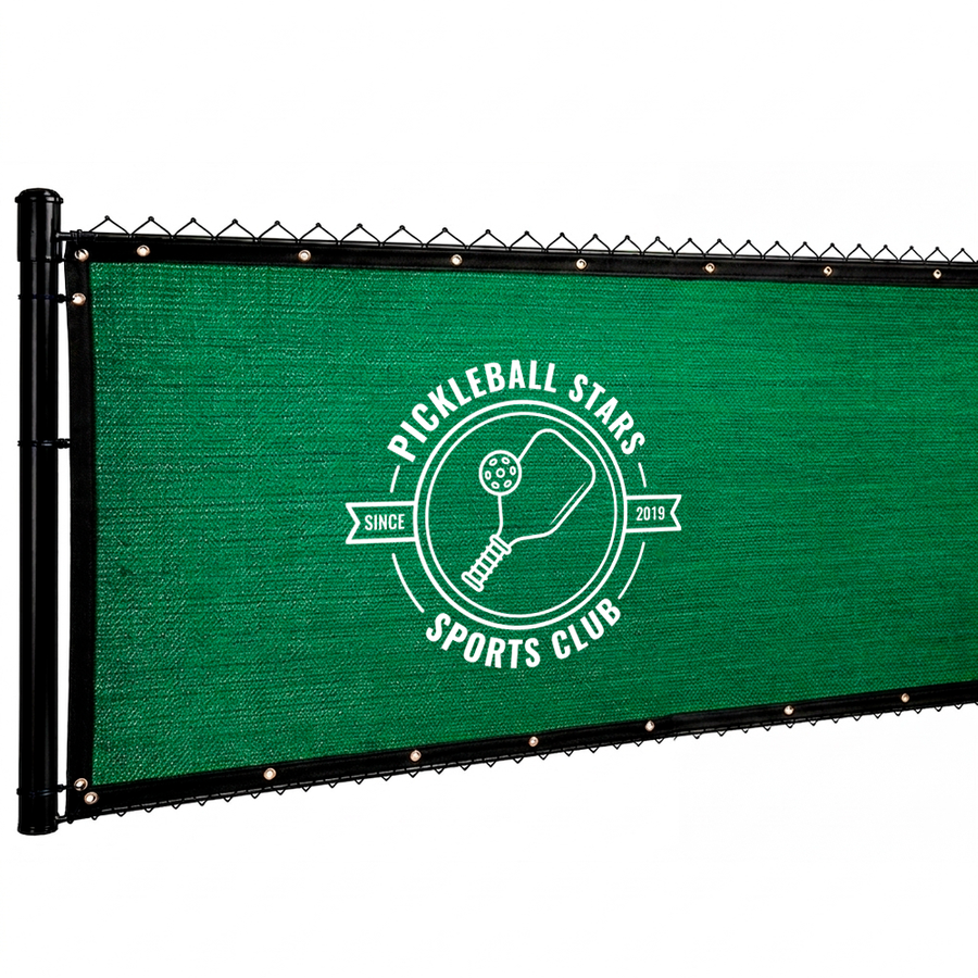 Custom 98% Blockage Fence Screen - Imprint Now - UK