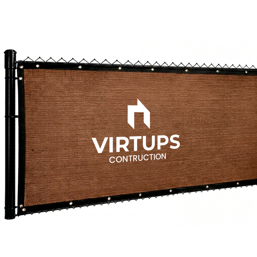 Custom 98% Blockage Fence Screen - Imprint Now - UK