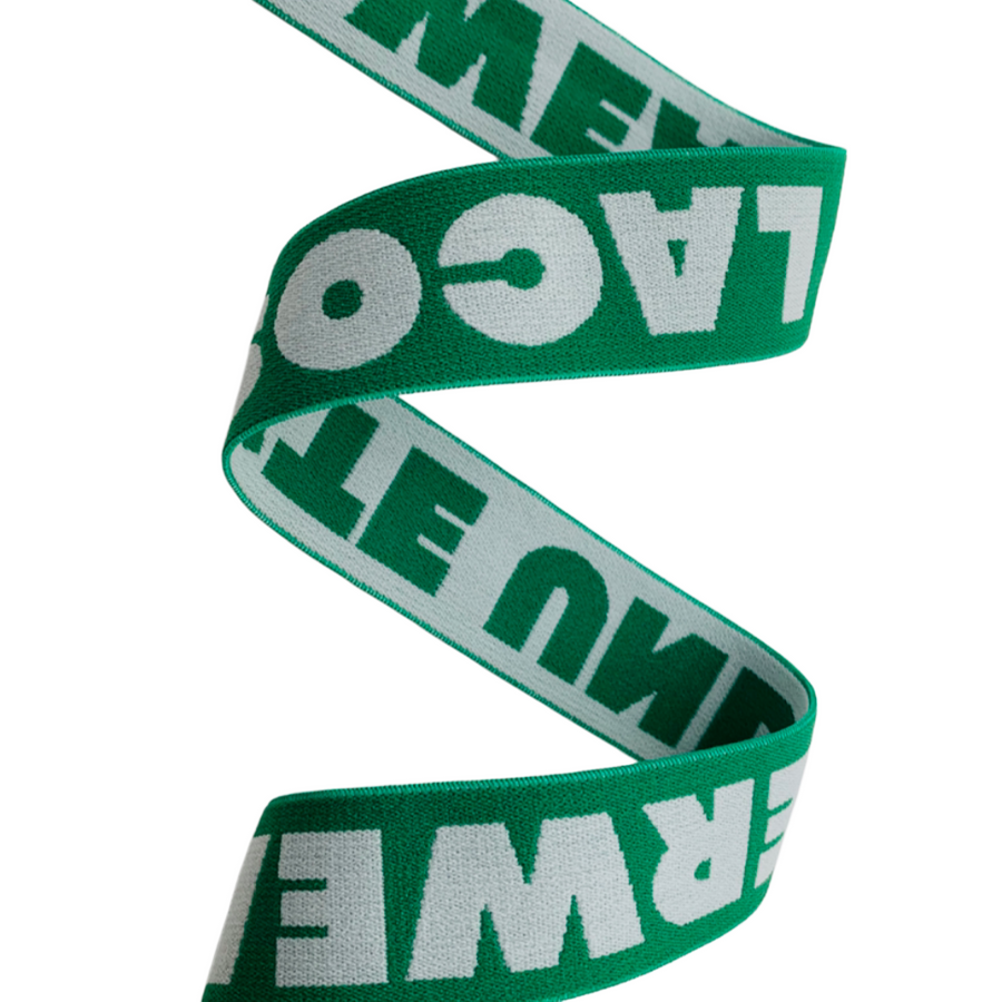 Flat Jacquard Elastic Bands - Imprint Now - UK