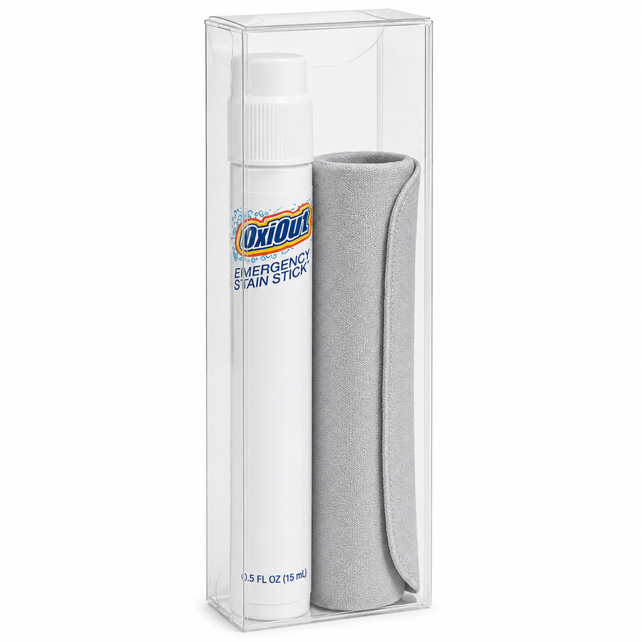 OxiOut Emergency Stain Stick Travel Kits with Premium Microfibre Cloths - Imprint Now - UK