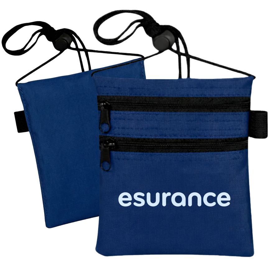 DualZip Neck Wallets - Imprint Now - UK