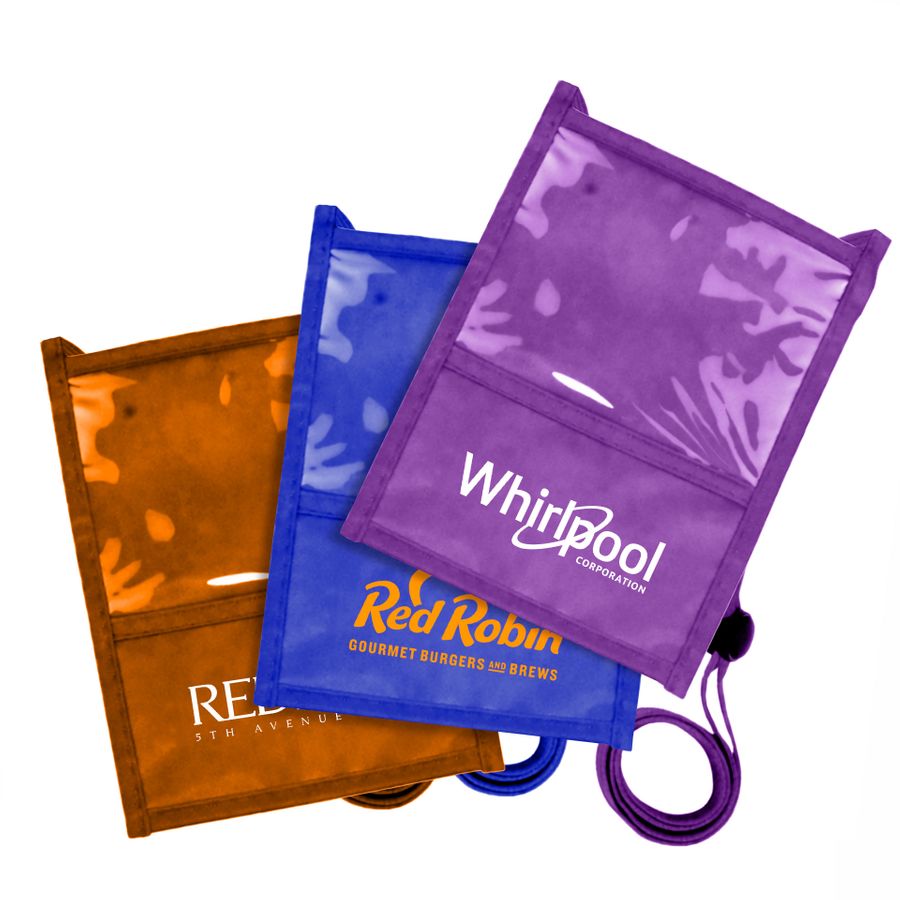Pen Loop Neck Wallets - Imprint Now - UK