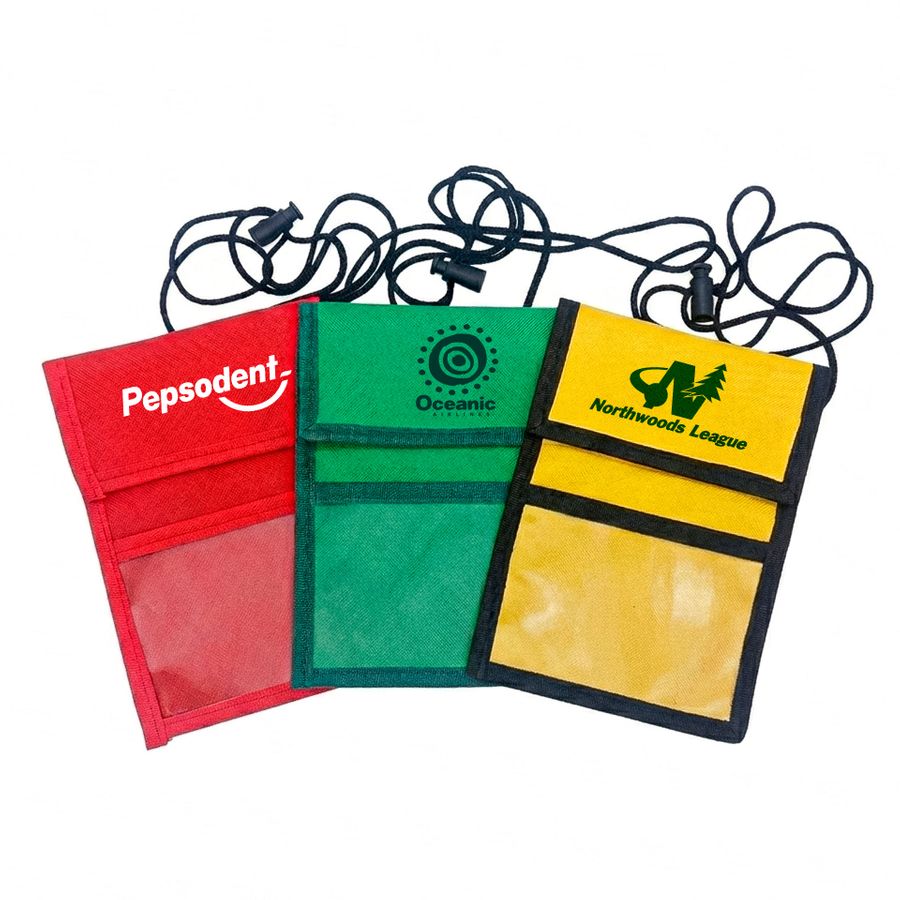 Foldover Neck Wallets - Imprint Now - UK