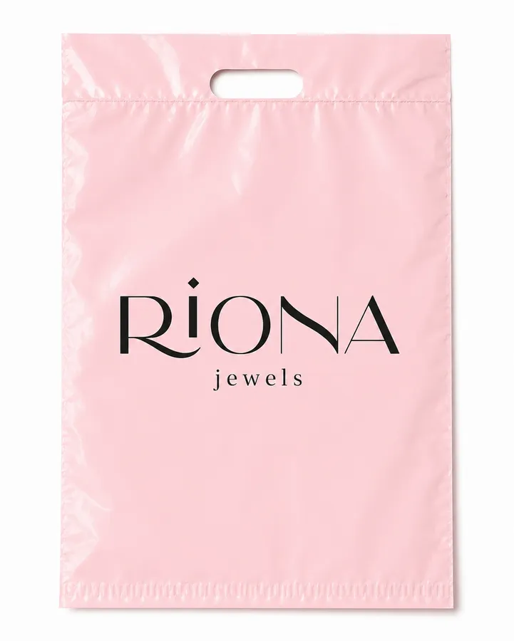 Die Cut Handle Poly Mailers - Imprint Now - UK
