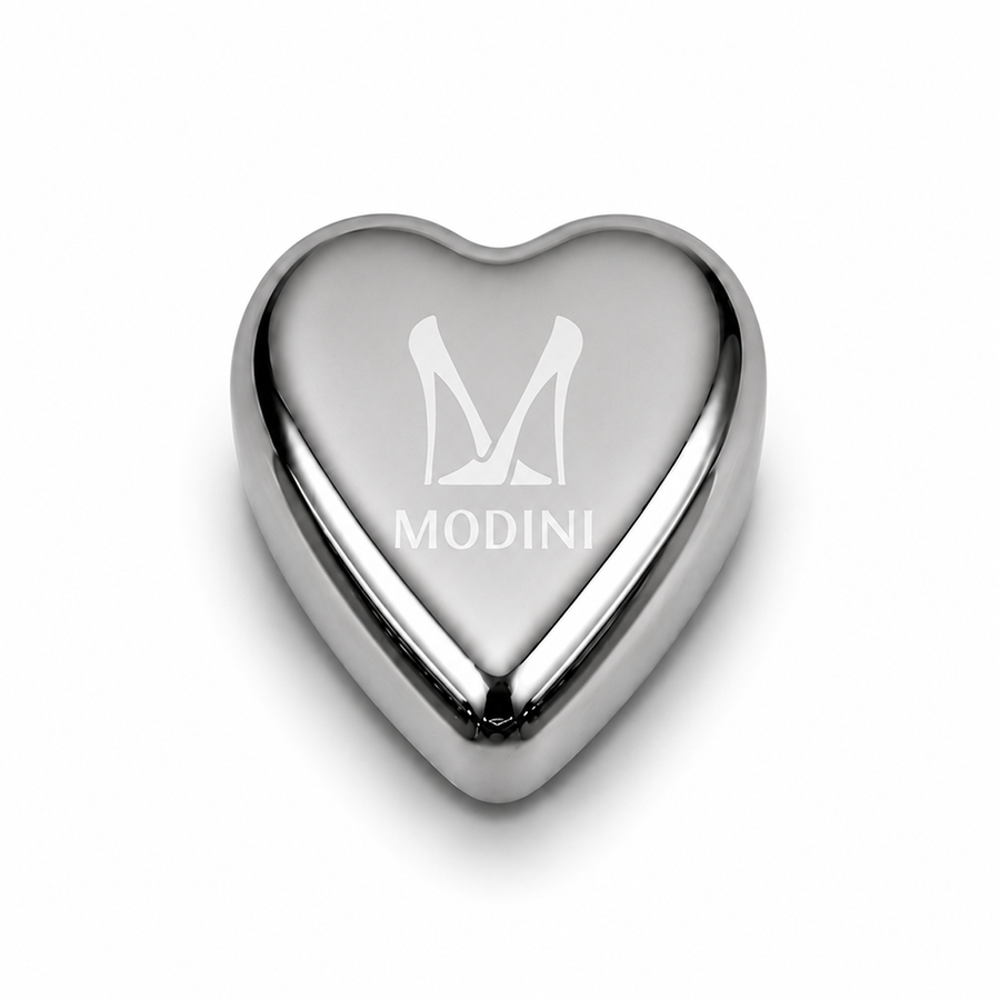Heart-Shaped Stainless Steel Ice Cubes - Imprint Now - UK