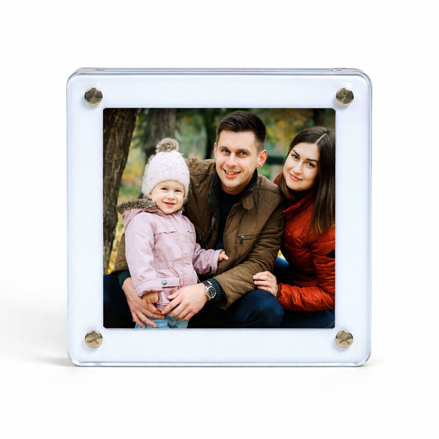 Acrylic Magnetic Photo Frames - Imprint Now - UK