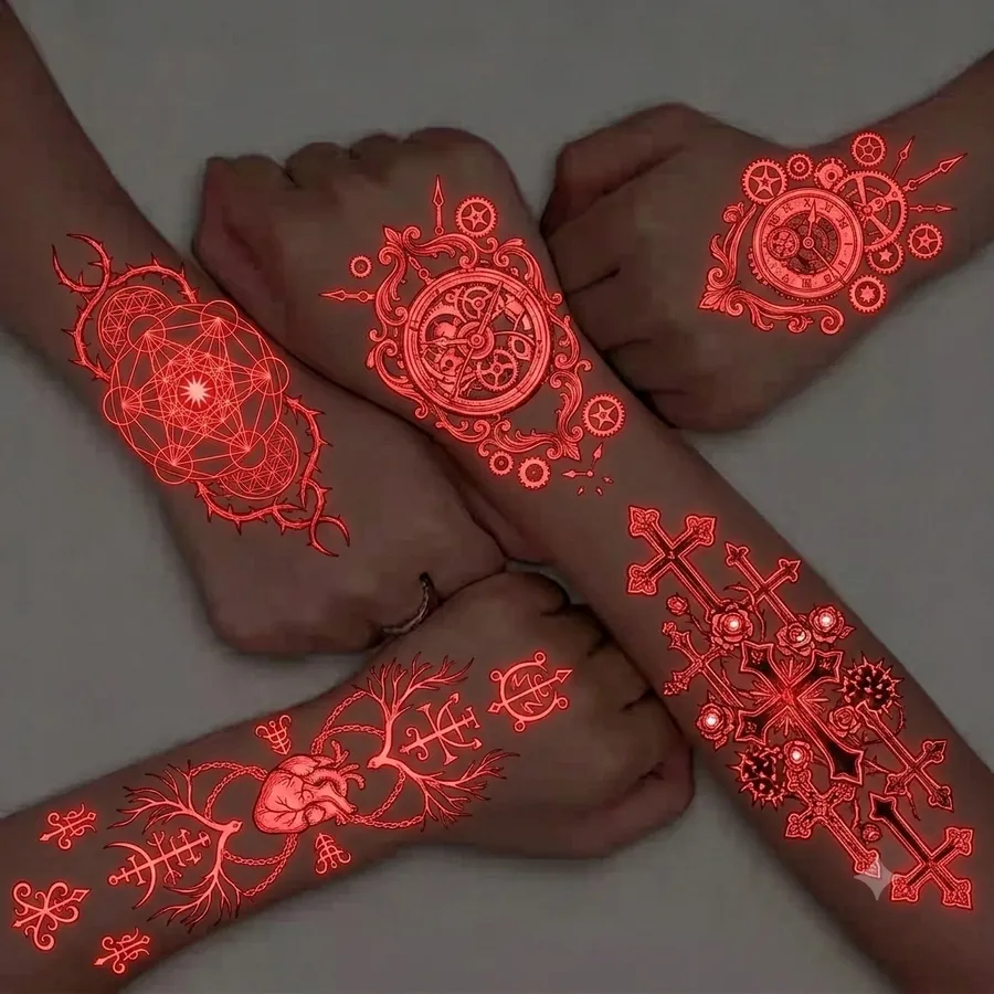 Custom Glitter Tattoos