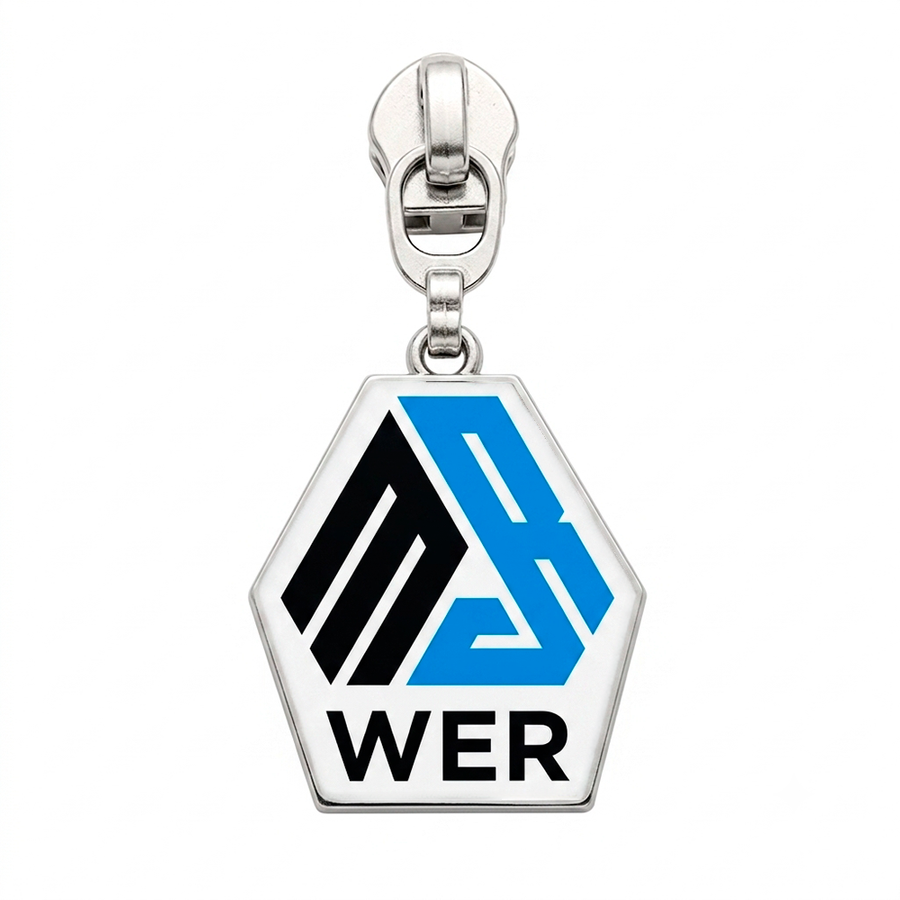 Offset Printing Metal Zipper Pullers - Imprint Now - UK