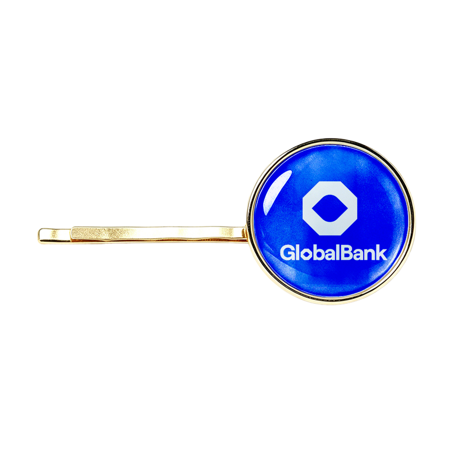 Epoxy Dome Metal Hair Clips - Imprint Now - UK