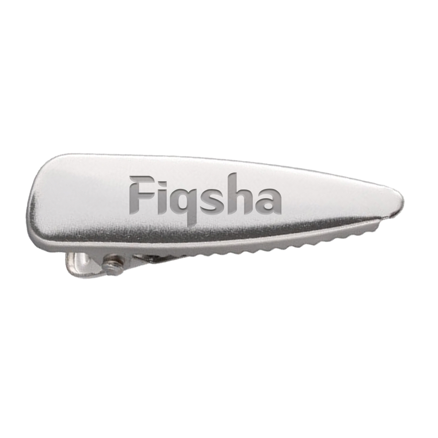 Laser Cut Metal Hair Clips - Imprint Now - UK