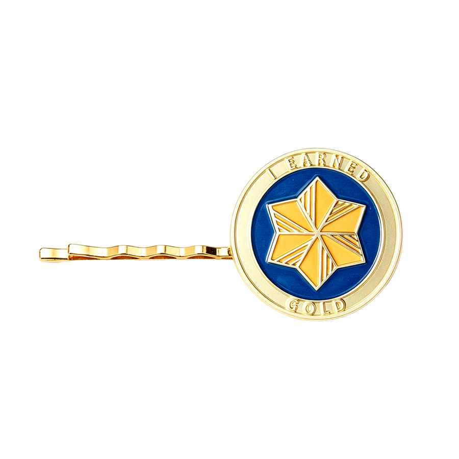 Soft Enamel Metal Hair Clips - Imprint Now - UK