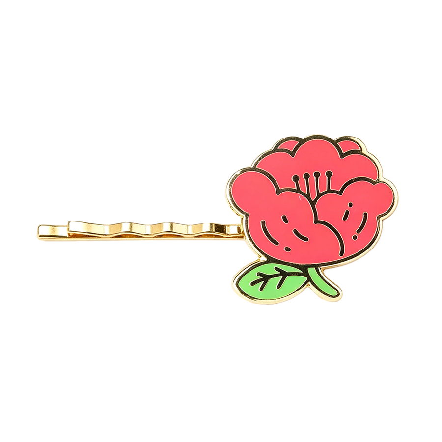 Hard Enamel Metal Hair Clips - Imprint Now - UK