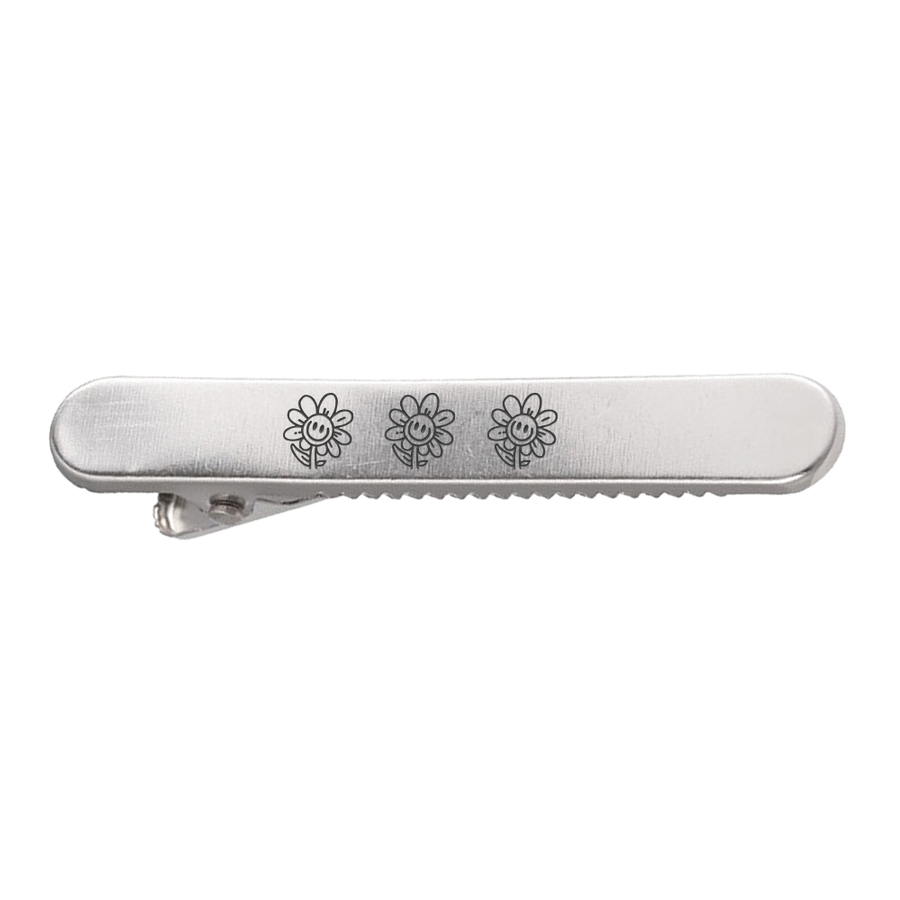 Laser Cut Metal Hair Clips - Imprint Now - UK