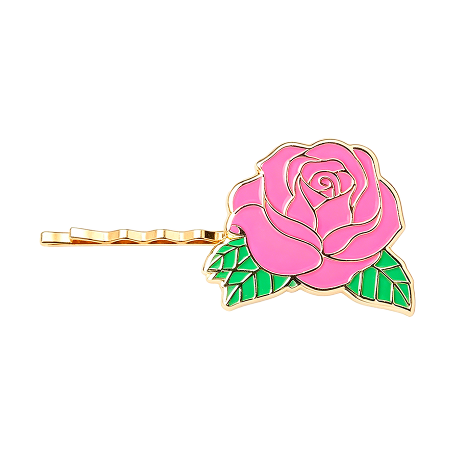Soft Enamel Metal Hair Clips - Imprint Now - UK