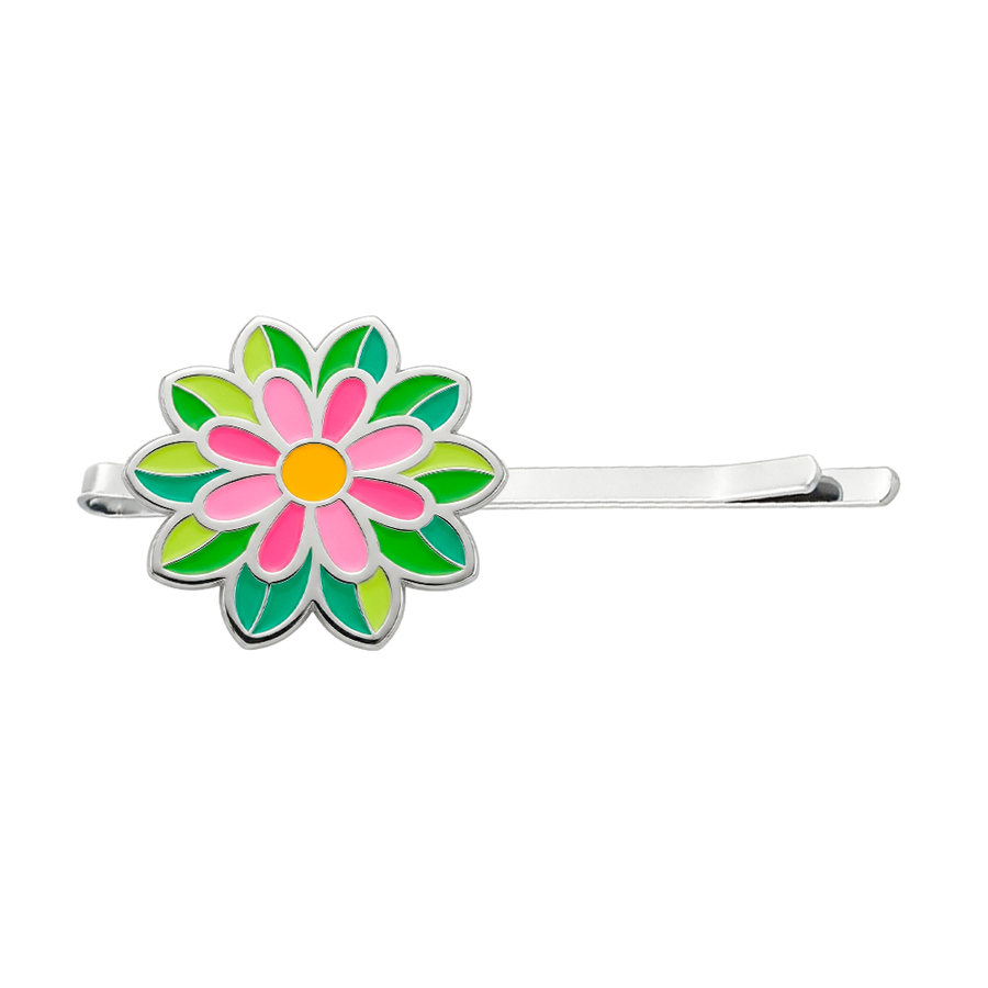 Soft Enamel Metal Hair Clips - Imprint Now - UK