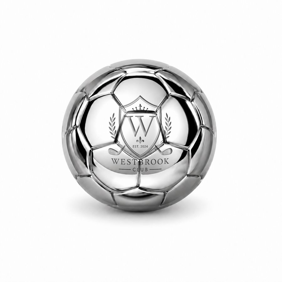 Soccer Ball Stainless Steel Ice Cubes - Imprint Now - UK