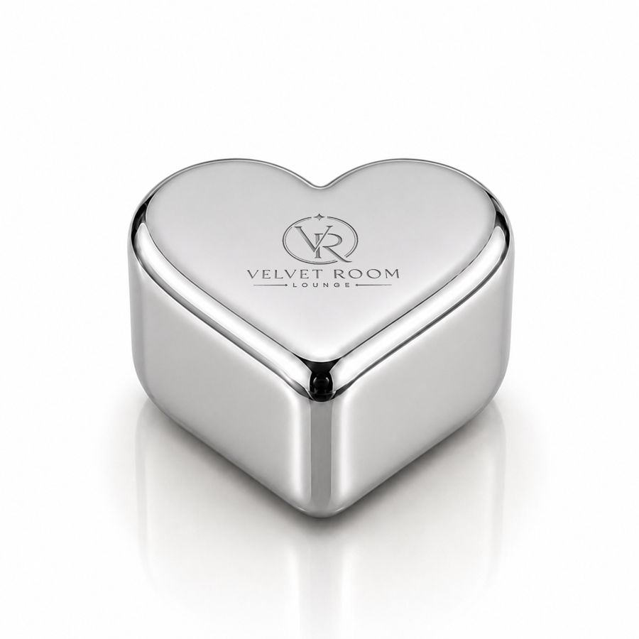 Heart-Shaped Stainless Steel Ice Cubes - Imprint Now - UK