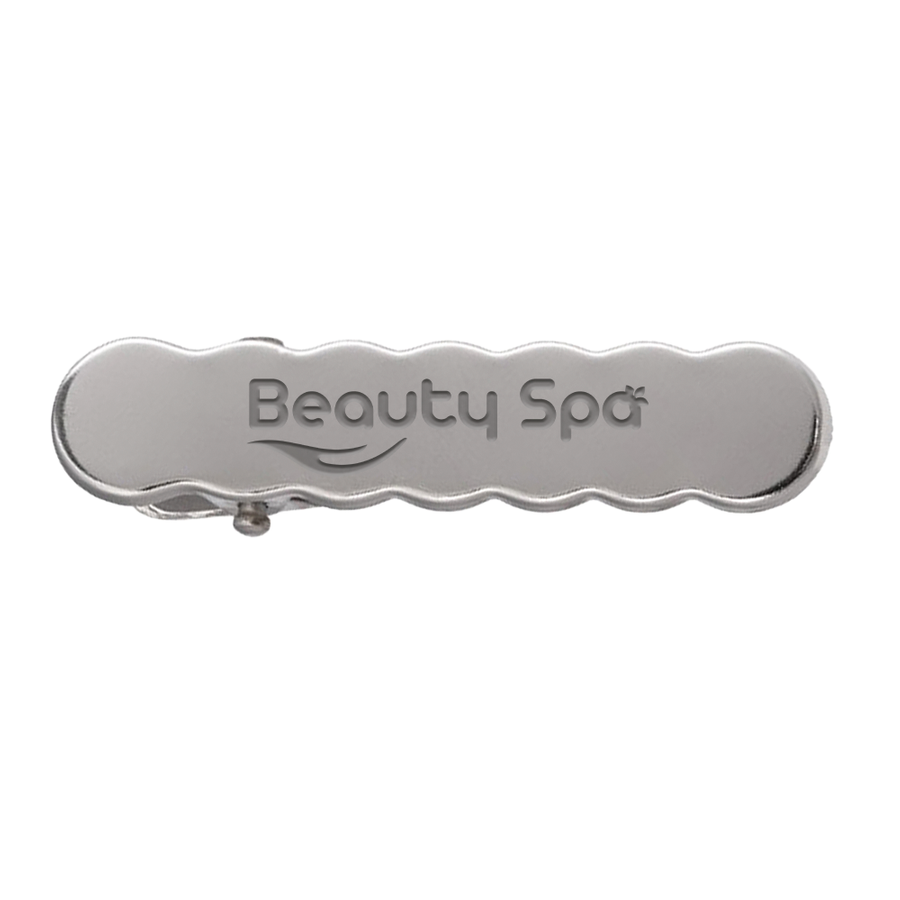 Laser Cut Metal Hair Clips - Imprint Now - UK