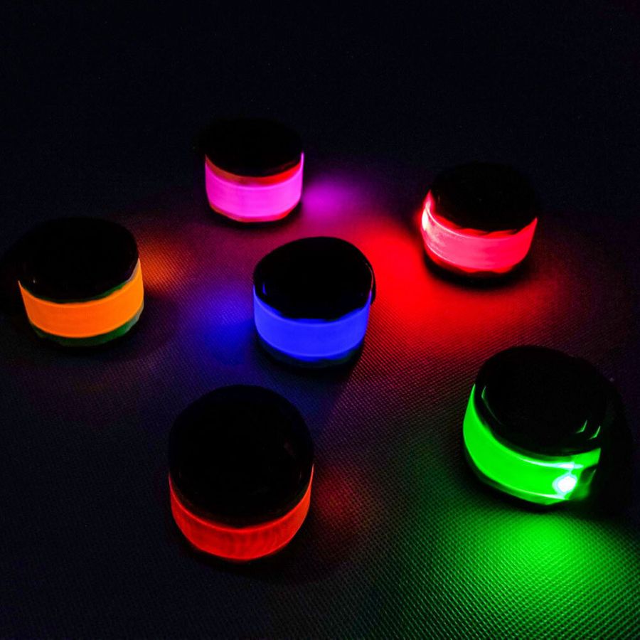 Light Up Slap Wristbands - Imprint Now - UK
